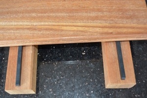 Belüftungsband Anwendung unter Dielen