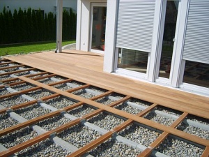 Unterkonstruktion auf Randsteinen Beispiel 2