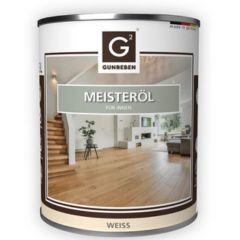 Bildknopf: Holzbodenöl  Meisteröl weiß