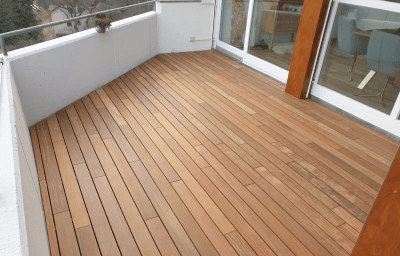 Ipé Terrassendielen für den Garten