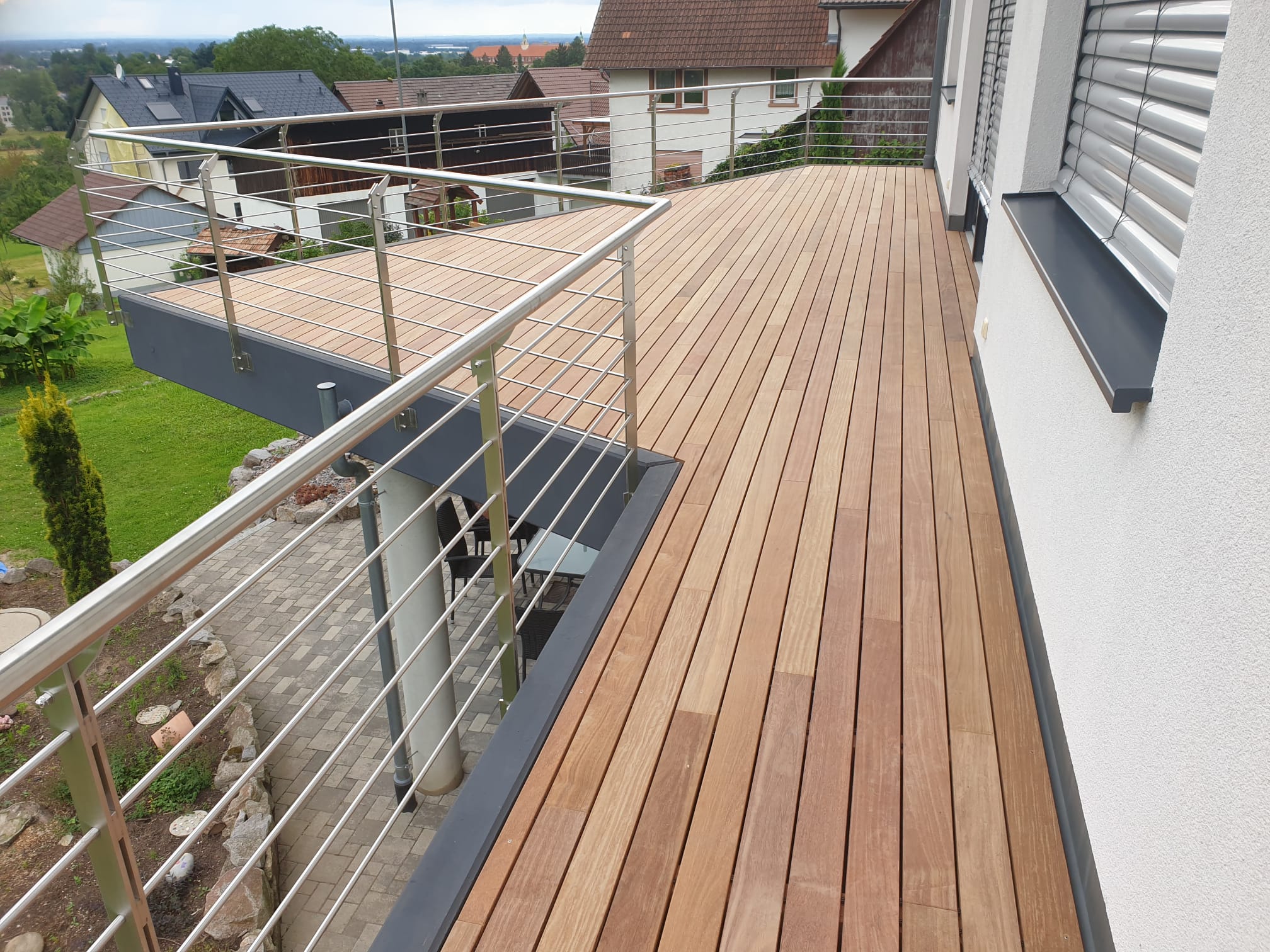 Cumaru Terrasse in Sasbach 