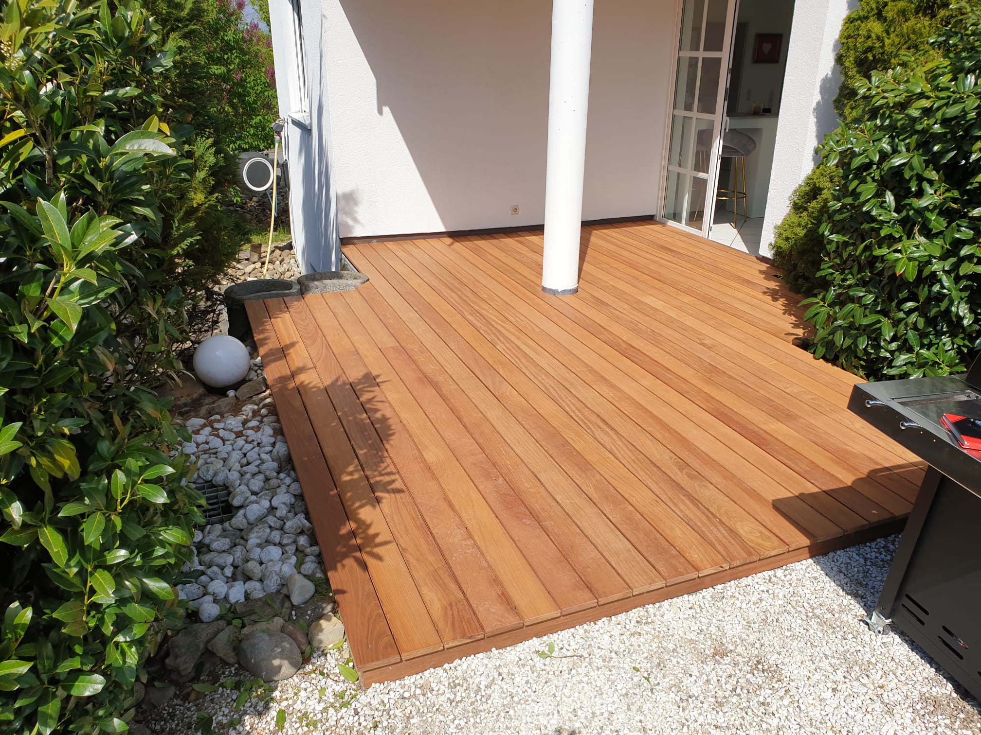Jatoba Terrasse in Höchberg
