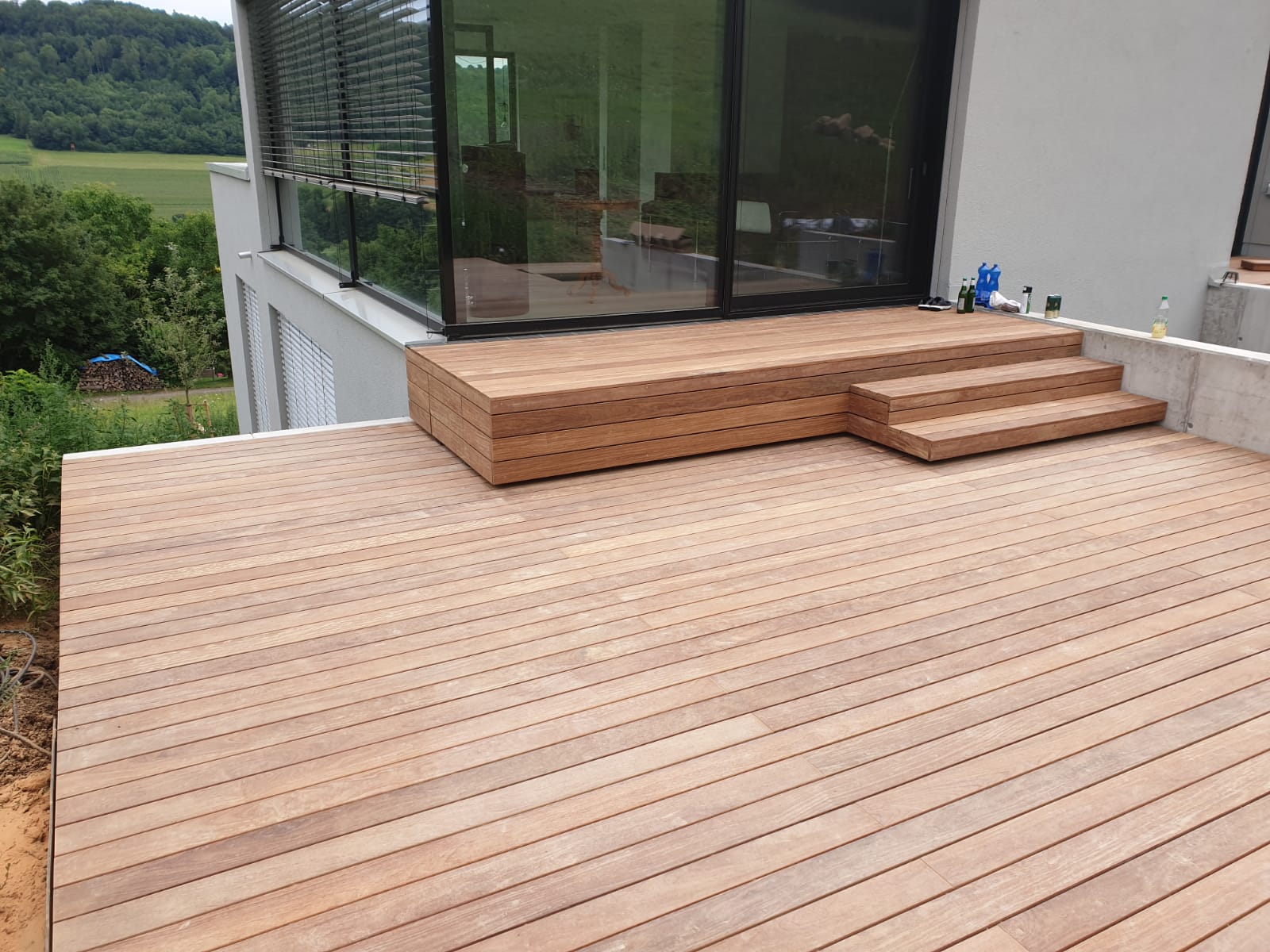 Cumaru Terrasse in Untermünkheim