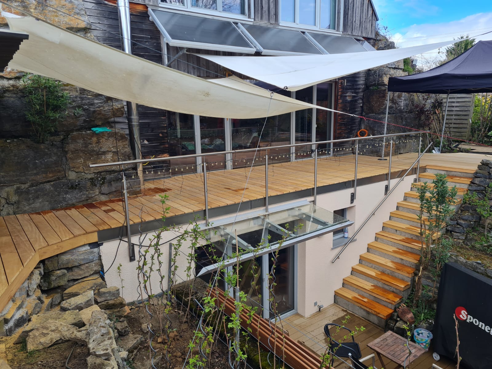 Garapa Terrasse in Ludwigsburg