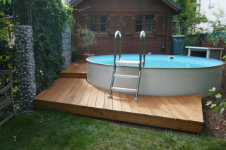 Sibirische Lärche Terrasse in Hohen Neuendorf
