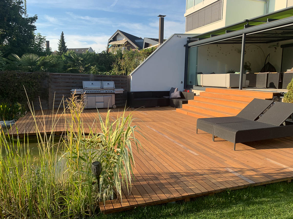 Cumaru Terrasse in Krefeld