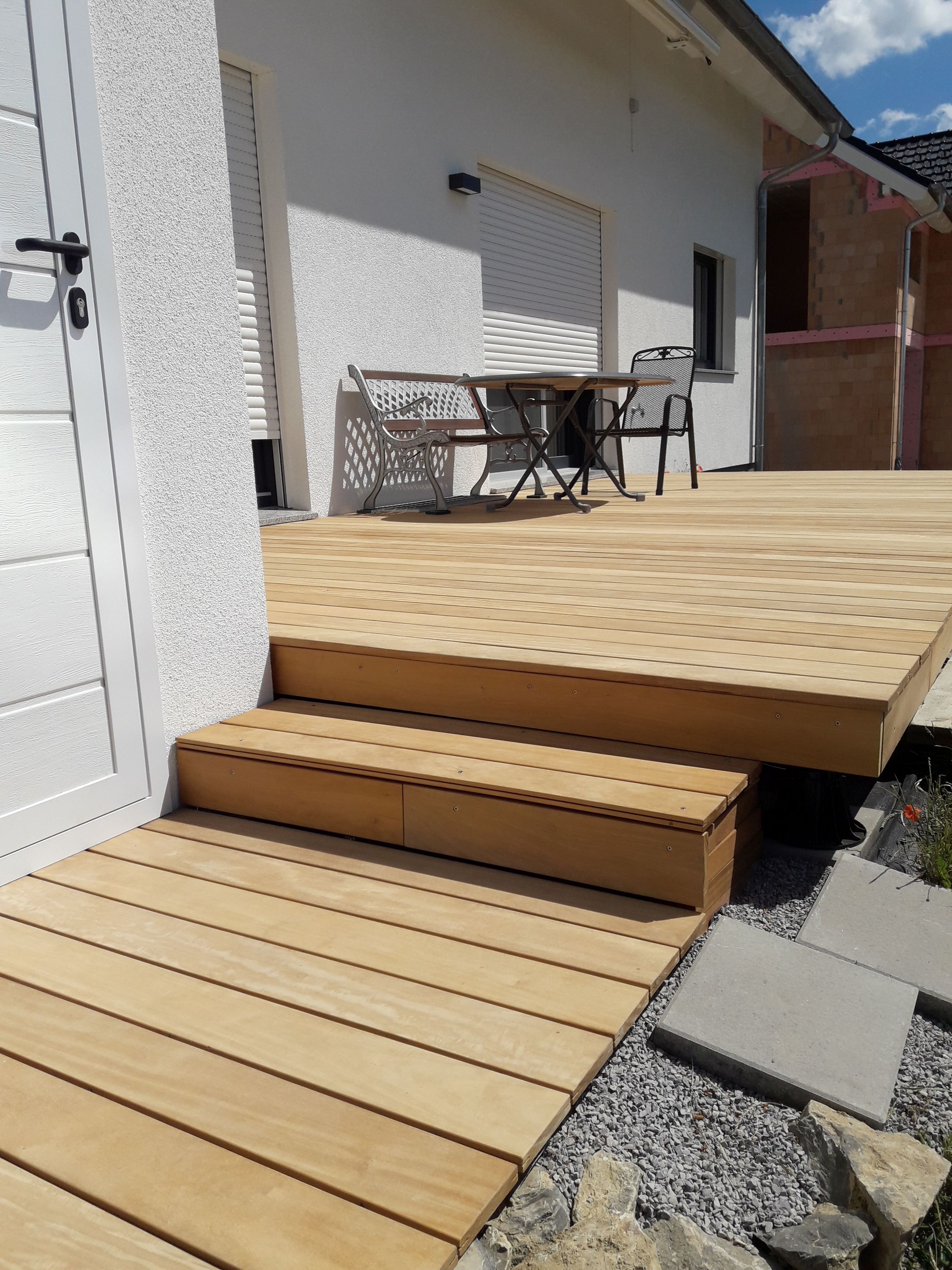 Garapa Terrasse in Heimsheim