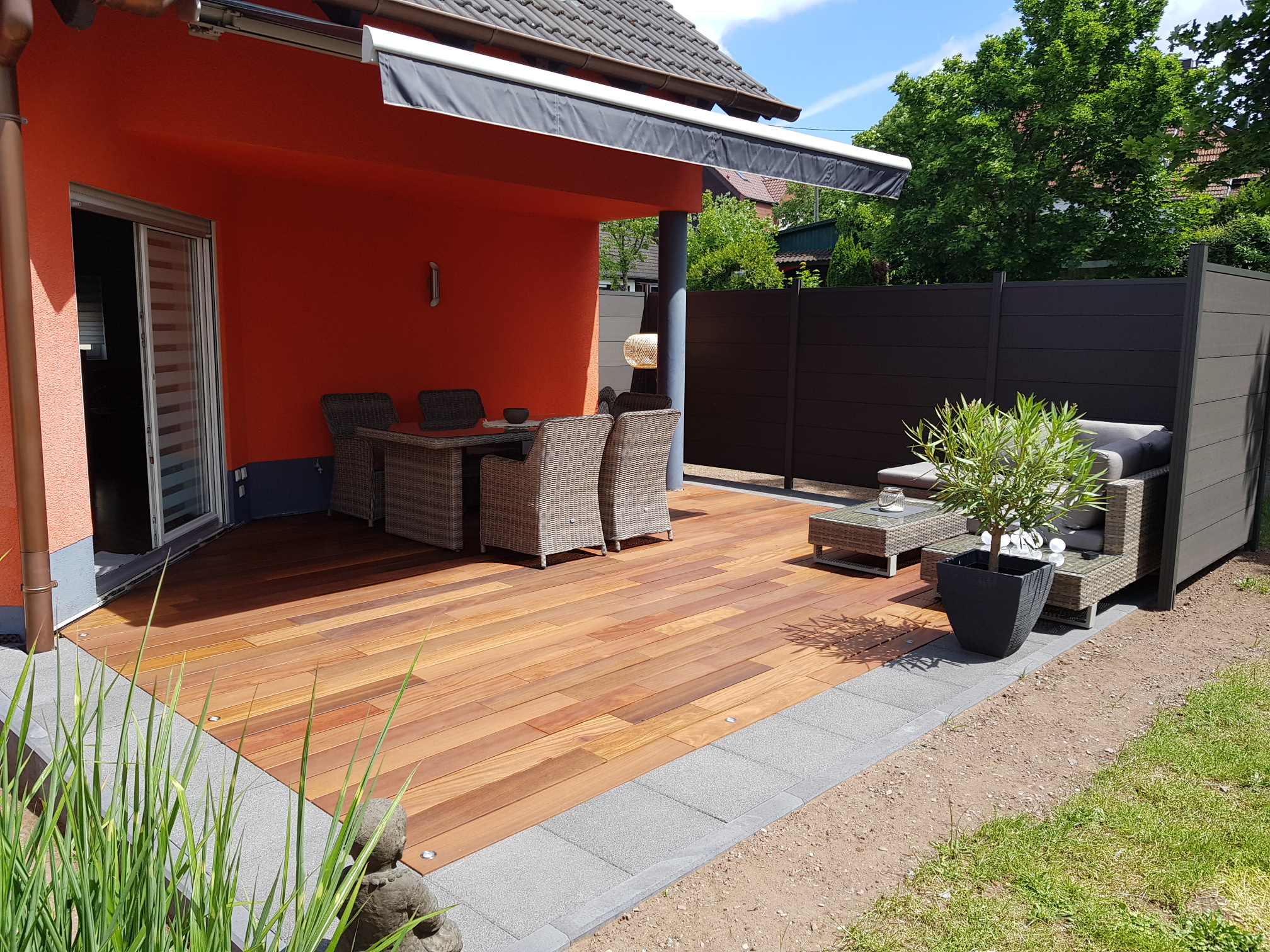 Cumaru Terrassenparkett in Saarbrücken