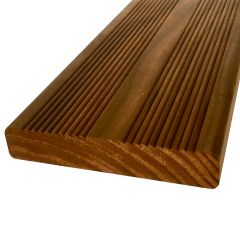 Bildknopf: ABODO Vulkan TMH Terrassendiele Profilmaß:  27x142 mm Kombiprofil french/ glatt