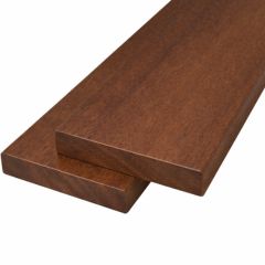 Bildknopf: Ipé KD Terrassendiele Kurzlänge Profilmaß: 20x90mm glatt/glatt