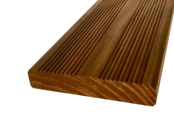 Artikel: ABODO Vulkan TMH Terrassendiele Profilmaß:  27x142 mm gebürstet/ glatt