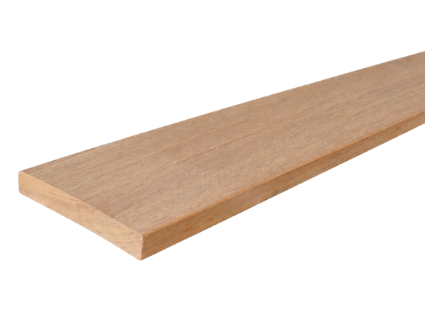 Artikel: Bangkirai KD Terrassendiele Profilmaß: 45x145 mm Kombiprofil A fein/grob