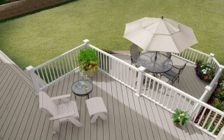 TimberTech Terrain WPC Dielen für die Terrasse