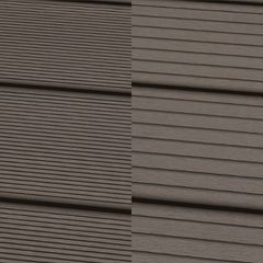 Bildknopf: WPC Deck VIVA Massiv Gerillt/Genutet, Hellgrau Profilmaß: 22x143 mm