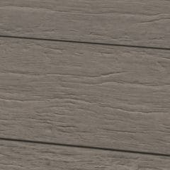 Bildknopf: WPC Deck VIVA Massiv Gealtert, Steingrau Profilmaß: 22x143 mm