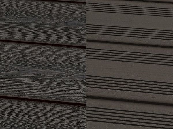 Artikel: WPC Deck VIVA ummantelt Zement/Eisengrau Profilmaß: 20x143 mm