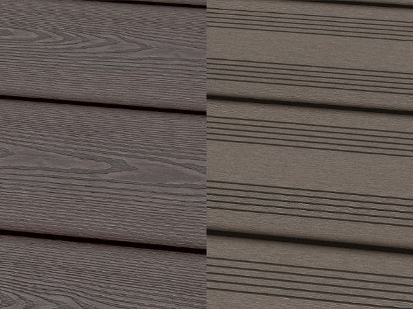 Artikel: WPC Deck VIVA ummantelt Zement/Eisengrau Profilmaß: 20x143 mm