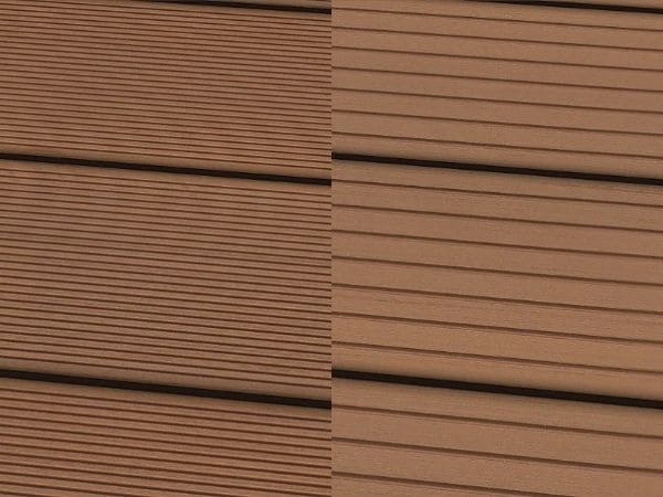 Artikel: WPC Deck VIVA ummantelt Zement/Eisengrau Profilmaß: 20x143 mm