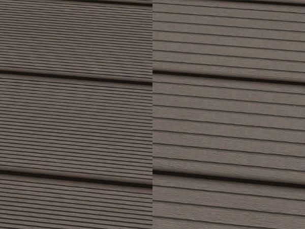 Artikel: WPC Deck VIVA ummantelt Zement/Eisengrau Profilmaß: 20x143 mm