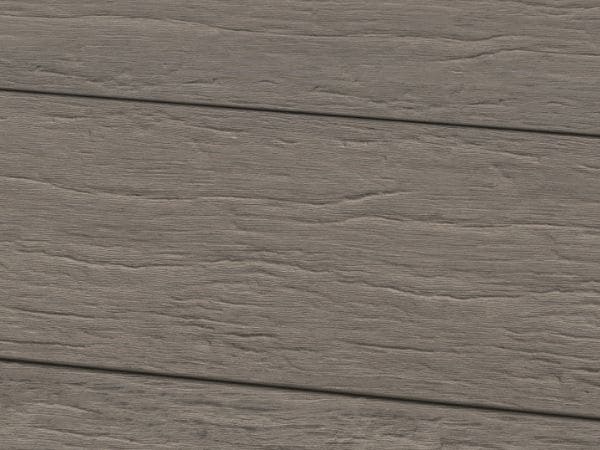 Artikel: WPC Deck VIVA ummantelt Zement/Eisengrau Profilmaß: 20x143 mm