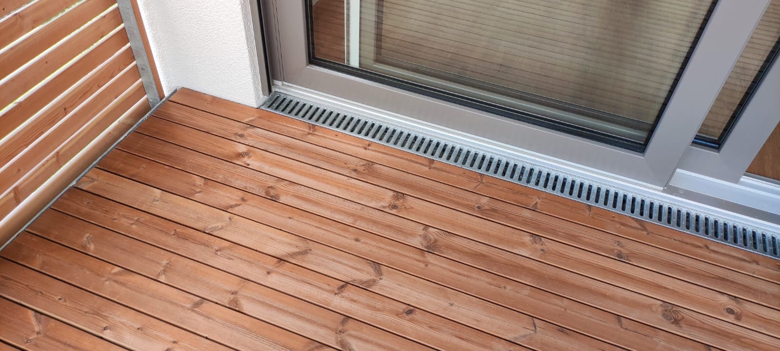 Skandinavische Thermokiefer Terrasse in Hechingen