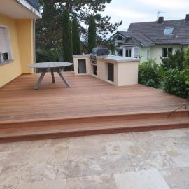 Cumaru Terrasse in Bruchsal