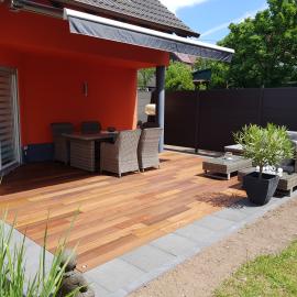 Cumaru Terrassenparkett in Saarbrücken