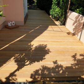 Garapa Terrasse in Wiesbaden