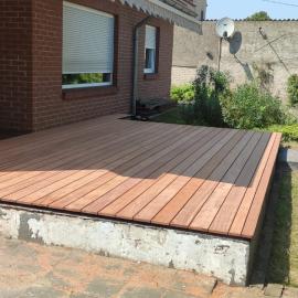 Jatoba Terrasse im Löwensteiner Land