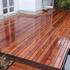 Jatoba Terrasse in Halle Saale