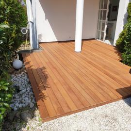 Jatoba Terrasse in Höchberg