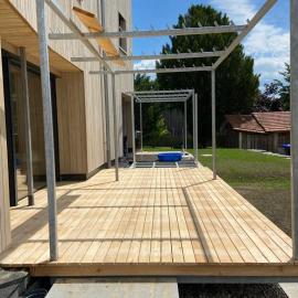 Sibirische Lärche Terrasse in Allensbach