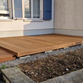 Thermoesche Terrasse in CH-Reinach 